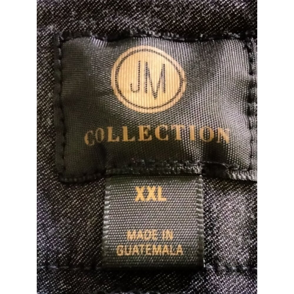 JM Collection Size XXL Pants Pull-On Gray Stud accents Casual Trousers Versatile - Picture 6 of 8